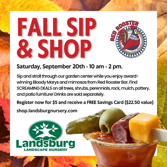 Fall Sip & Shop Event - Saturday, September 20th